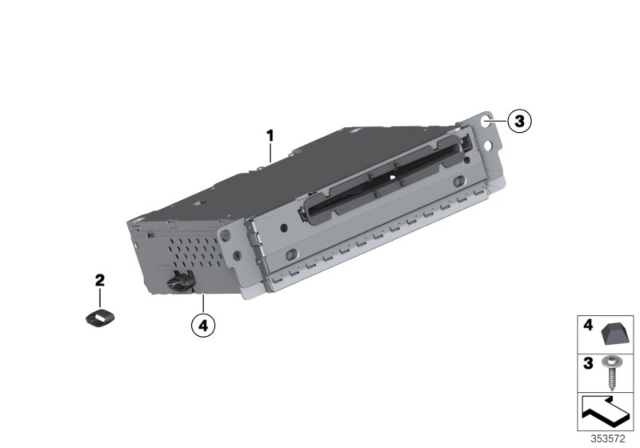 2016 BMW 228i xDrive Radio BMW Diagram 2