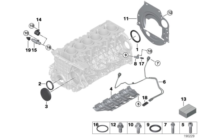 2011 BMW 328i xDrive Shaft Seal Diagram for 11117584398