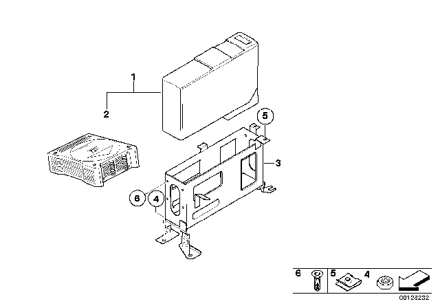 2006 BMW X3 Exchange. Bmw 6 Cd Changer Ai Diagram for 65129112757