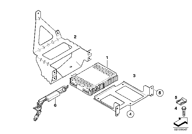 2008 BMW M5 IBOC Receiver Module Diagram