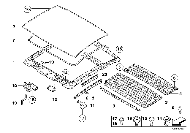 2009 BMW 650i Lifting Roof Diagram