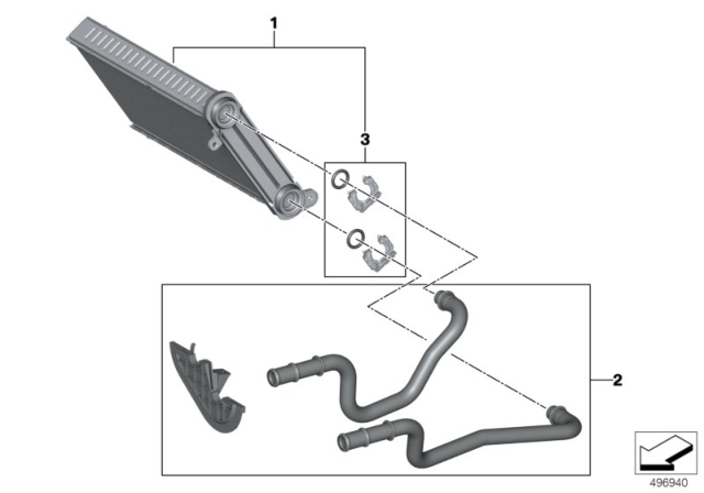 2019 BMW Z4 Heat Exchanger Diagram