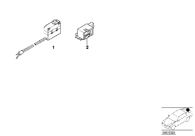 2001 BMW 330xi Microswitch Diagram