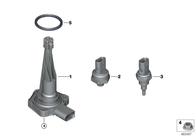 2020 BMW M850i xDrive Sensors Diagram