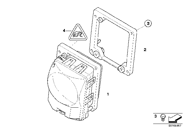 2007 BMW Alpina B7 Acc-Sensor Diagram