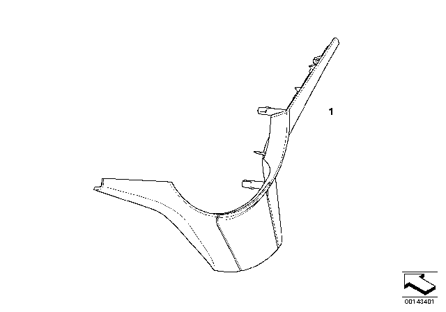 2007 BMW 650i Individual Sports Steering Wheel Diagram 3