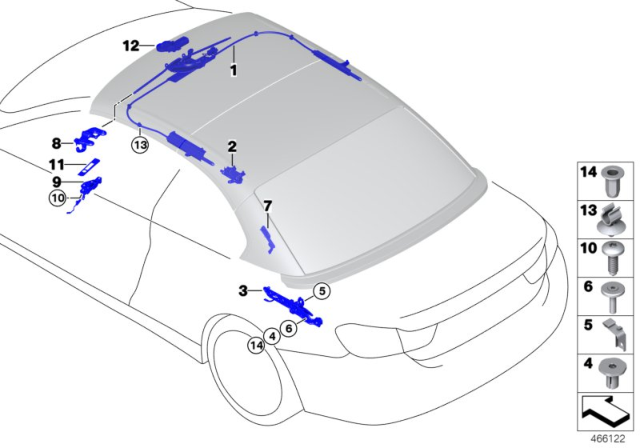 2015 BMW M4 Plugs Diagram