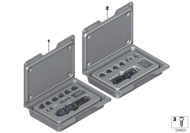 2014 BMW M6 Repair Kit, Operating Facility, Centre Console Diagram