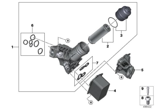 2020 BMW M340i Gasket Set Diagram for 11428583896