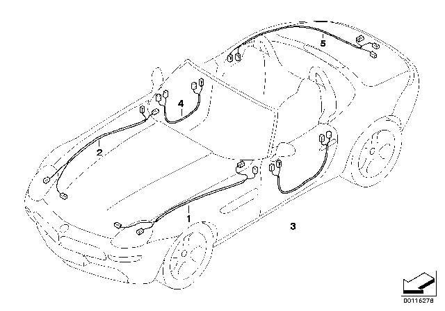 2003 BMW Z8 Repair Wiring Sets Diagram