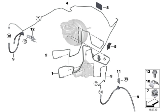 2020 BMW X3 PIPE CONNECTION Diagram for 34326871435