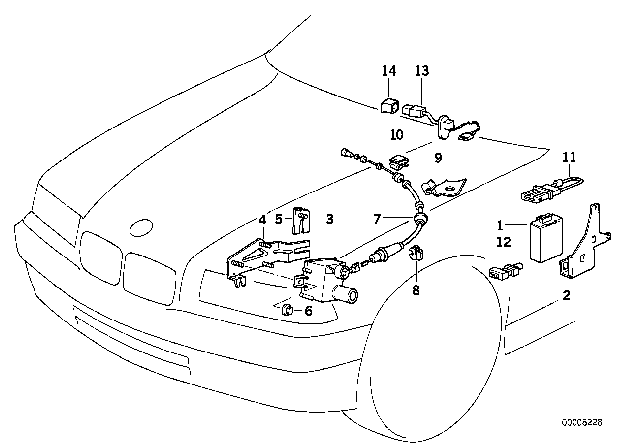 2002 BMW Z3 Cruise Control Diagram 1