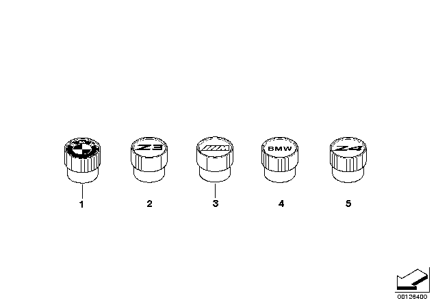 1990 BMW 735iL Inspection Kits / Equipment Parts Diagram