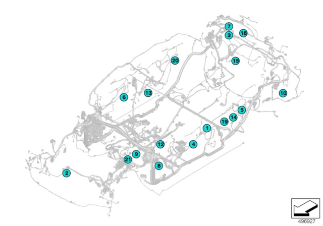 2020 BMW 840i xDrive Plug Connection Diagram 3