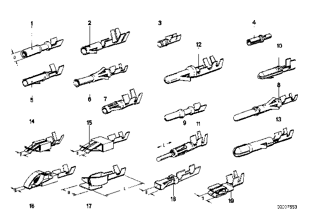 1988 BMW M3 Wiring Connections Diagram 2