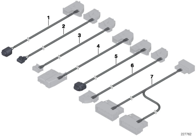 2014 BMW Z4 Repair Cable, Airbag Diagram