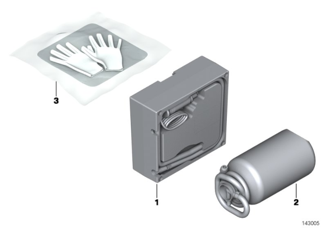 2010 BMW M3 M Mobility System Diagram