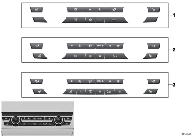 2013 BMW M6 Repair Kit, Key Caps Diagram 1