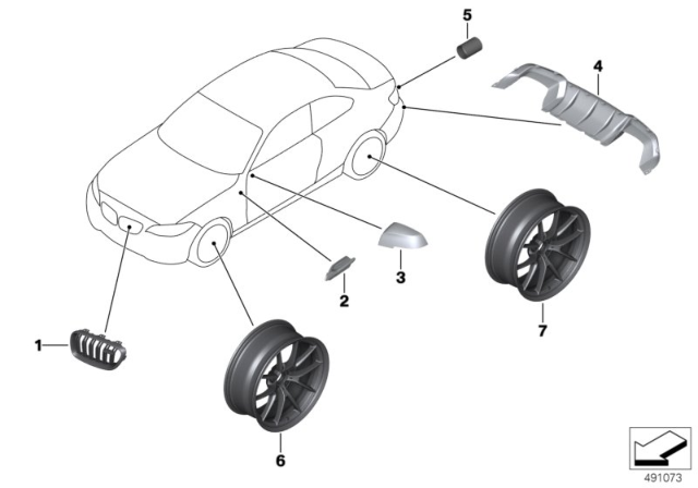 2018 BMW M2 F87 M2 Runout Edition Diagram