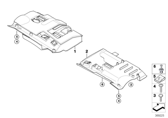 2008 BMW Z4 Trim Panel Dashboard Diagram 1