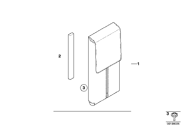 2007 BMW 328xi Multimedia Pocket Diagram