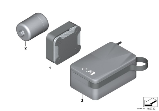 2018 BMW Alpina B7 Mobility System Diagram 1