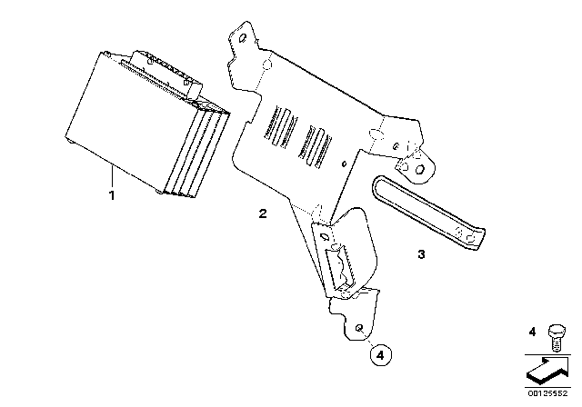 2004 BMW 530i Amplifier Diagram 3