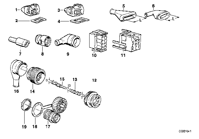 1993 BMW 525i Wiring Connections Diagram 2