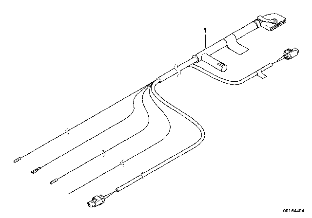 2004 BMW M3 Repair Cable For Rollover Sensor Diagram
