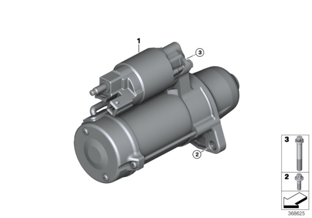 2017 BMW M4 Starter Diagram