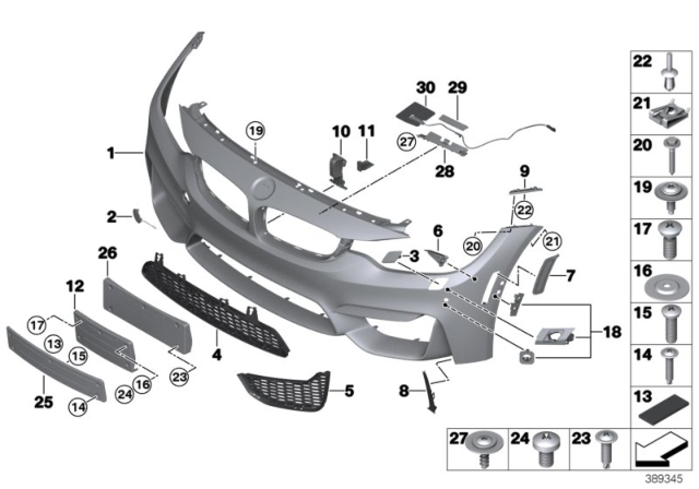2016 BMW M4 Support, Headlight Cleaning System Diagram for 51118061917