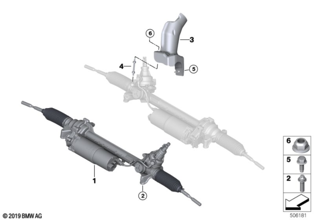 2020 BMW X4 M Electrical Steering Diagram