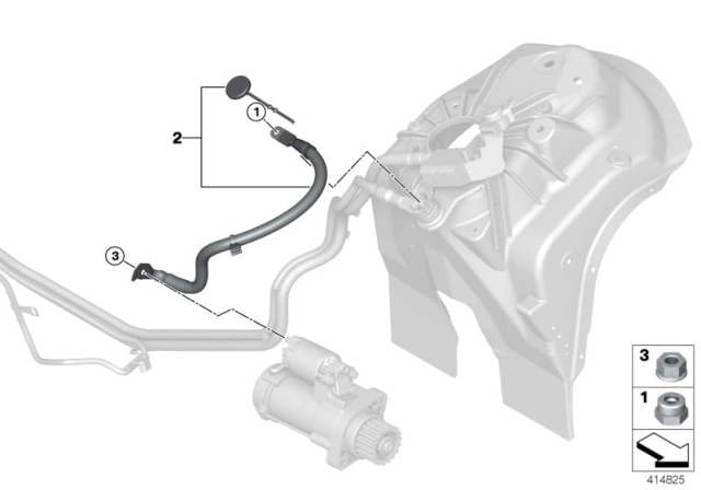 2018 BMW X5 Battery Cable Diagram