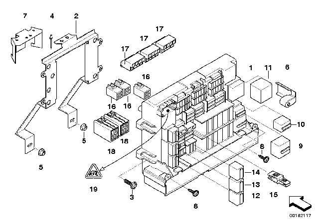 2008 BMW 328i Socket Housing Diagram for 61139225063