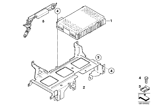 2010 BMW 328i IBOC Receiver Module Diagram