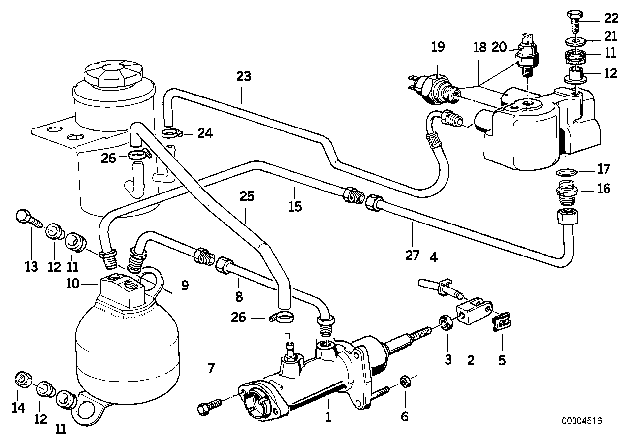 1990 BMW 750iL Sleeve Diagram for 34331152502