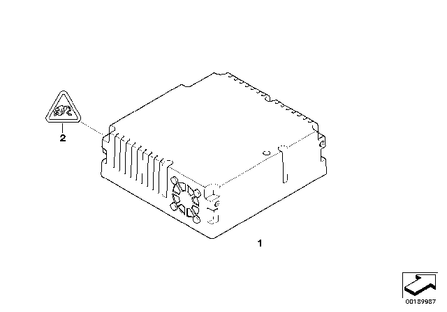 2009 BMW 328i xDrive Video Module Diagram