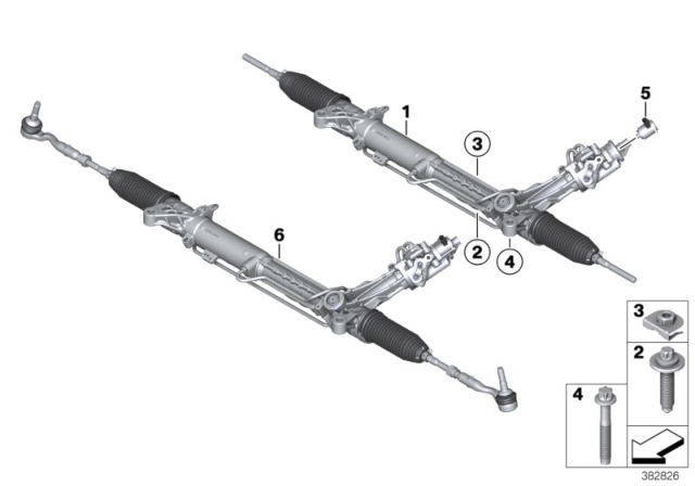 2017 BMW M6 Hydro Steering Box Diagram