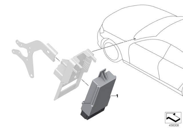 2020 BMW X6 Control Unit Heat Comfort Pack Diagram