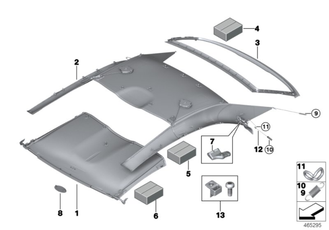 2009 BMW M3 Hardtop, Retractable Diagram 6