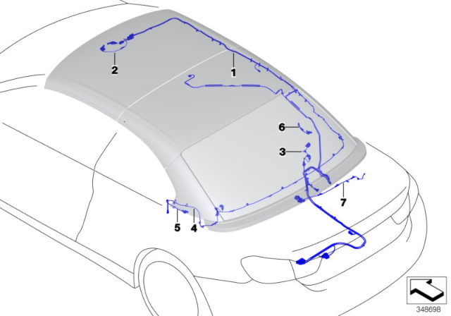 2019 BMW 440i Wiring Harness Diagram