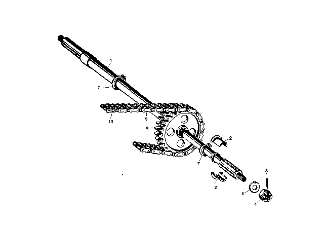 1957 BMW Isetta Front / Rear Axle Diagram 4