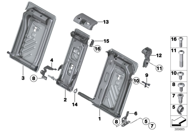 2011 BMW X3 Lock Diagram for 52207237659