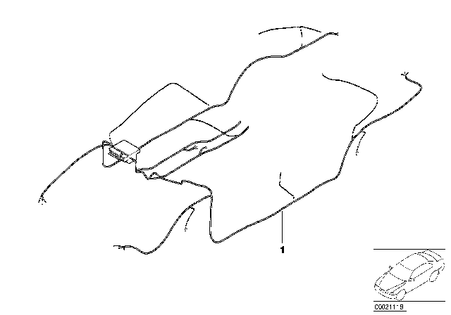 2010 BMW 328i Audio Wiring Harness Diagram 1