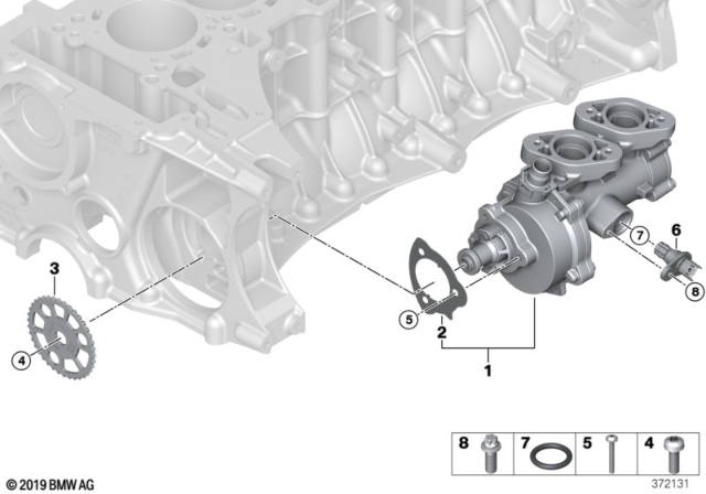 2018 BMW M4 Vacuum Pump Diagram