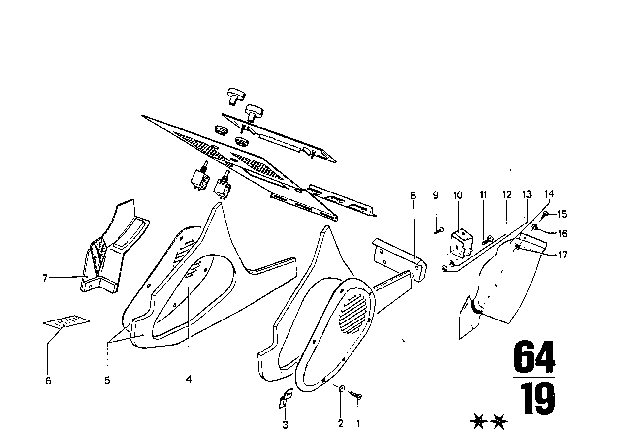 1974 BMW 3.0S Hex Bolt Diagram for 07119913227