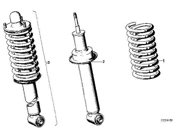 1983 BMW 733i Suspension For Trailer Hitch Diagram