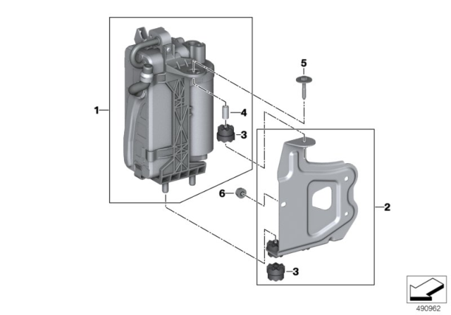 2020 BMW Z4 Condenser, Air Conditioning Diagram