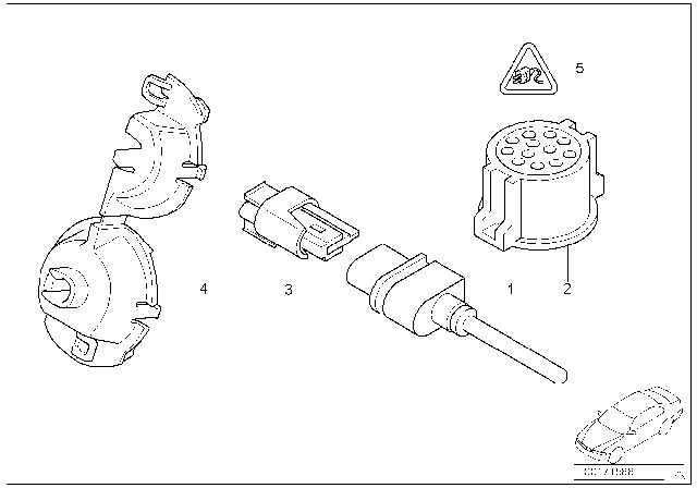 2004 BMW 325Ci Temperature Sensor Diagram