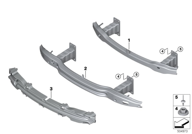 2013 BMW X1 BLIND RIVET Diagram for 07149143038